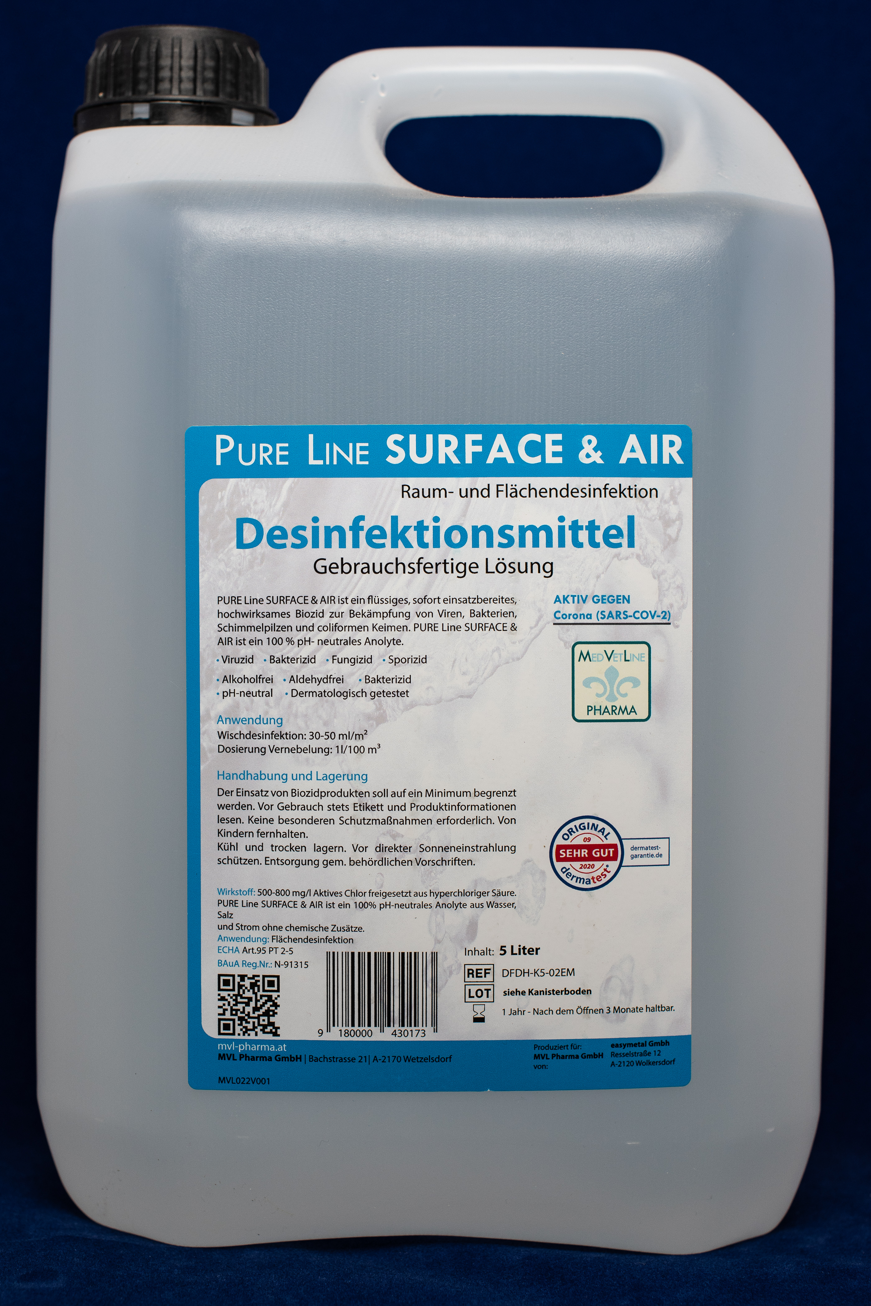 PURE Line SURFACE & AIR - 5 Liter